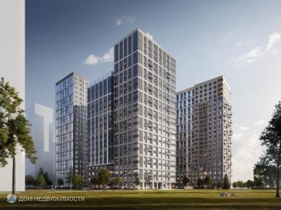 Береговой, 3-комнатная квартира, 77 м2, 24/24 эт.