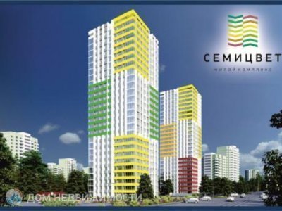 1-к. кв. ЖК Семицвет, 38 м2, 17/26 эт. 1-к. кв. ЖК Семицвет, 38 м2, 17/26 эт.