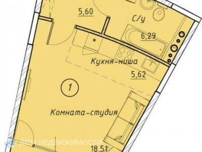 Студия ЖК Clever park, 38 м2, 5/31 эт. Студия ЖК Clever park, 38 м2, 5/31 эт.