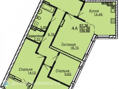 4-к кв ЖК Монблан, 108 м2, 15/24 эт. 4-к кв ЖК Монблан, 108 м2, 15/24 эт.