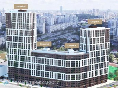 Студия в ЖК «Тихомиров», 28 м2, 8/25 эт. Студия в ЖК «Тихомиров», 28 м2, 8/25 эт.