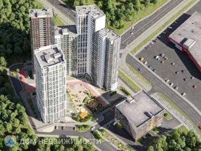 1-к кв ЖК Ботанический сад, 35 м2, 3/30 эт. 1-к кв ЖК Ботанический сад, 35 м2, 3/30 эт.